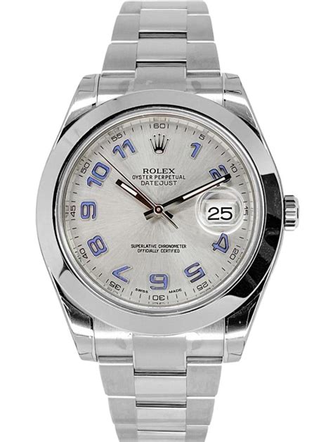 rolex oyster datejust modelli con numeri arabi|rolex arabic numerals.